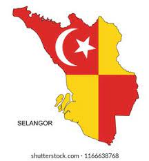 Selangor is a state in the west coast of malaysia. Selangor Flag Over Map Vector Stock Vector Royalty Free 1166638768