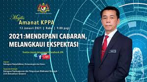Kerajaan telah mengambil pelbagai inisiatif, tetapi kerajaan juga terpaksa melalui pelbagai cabaran untuk memastikan tadbir. Jabatan Perkhidmatan Awam Majlis Amanat Ketua Pengarah Perkhidmatan Awam Tahun 2021 Facebook