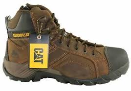Details About New Caterpillar Cat Argon Hi Side Zip Mens Steel Toe Work Safety Boots