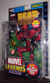 Deadpool Marvel Legends Action Figure Series Vi Toy Biz