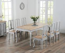 Parisian 175cm Grey Shabby Chic Dining Table With Chairs Unique Dining Tables Shabby Chic Dining Tables Wooden Dining Tables