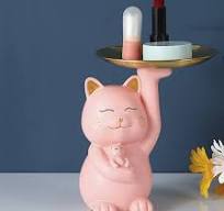 Amazon.com: Jaugufiy Bandeja de almacenamiento de figura de ...
