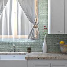15+ Ý TƯỞNG trang trí với gạch mosaic TRÒN gốm sứ 2021