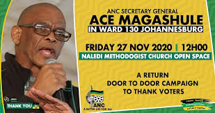 Investigated many times for corruption, he lavishly spends millions of government funds. Ace Magashule Official Magashule Ace Twitter