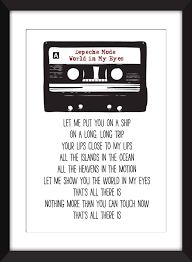 Depeche Mode World In My Eyes Lyrics Unframed Print By Thewordassociation On Etsy Led Zeppelin Immigrant Song Led Zeppelin Kashmir Lyrics Immigrant Song