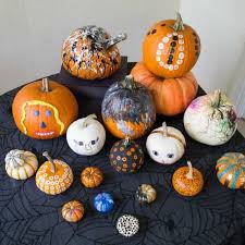 Pumpkin activities for kids to enjoy during fall. Kids Pumpkin Decorating Ideas 12 Process Art No Carve Pumpkins