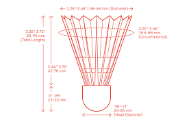 Badminton wasn't a sport where you could take practice home with you, like musicians or other sports. Badminton Shuttlecock Dimensions Drawings Dimensions Com