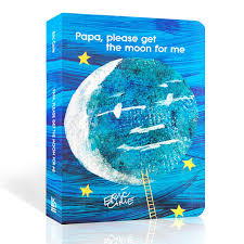 It was a great conversation starter about waning and waxing moons, and we even went into solar systems when one child asked me if the moon was bigger than the sun. Papa Please Get The Moon For Me English Drawing Cardboard Book Early Education Classroom Montessori Colorful Picture Book Aliexpress