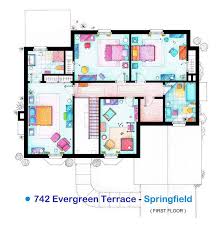 The Simpson Plano Arquitectonico Primer Piso House Floor Plans Apartment Floor Plans Floor Plan Design