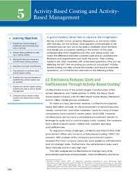 Pdf Chapter 5 Activity Based Costing And Activity Based Management Euclides Matimele Academia Edu