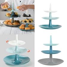 I used two different molds and a round scalloped like cookie. 3 Tier Cupcake Stand Tiered Serving Tray Cake Plate For Baby Shower And Wedding Buy From 9 On Joom E Commerce Platform