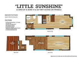 How to draw tiny house with 3 bedrooms floor plan. Little Sunshine Tiny House Floor Plans House Floor Plans Tiny House Plans