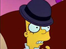 Bart Simpson A Clockwork Orange Clockwork Orange Bart Simpson Simpsons Treehouse Of Horror