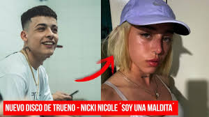 Your current browser isn't compatible with soundcloud. Nuevo Disco De Trueno Nicki Nicole Soy Una M4ldita Youtube