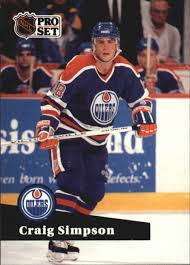 Wir freuen uns auf april 2021 dann sehen wir uns wieder. Tarjeta De Hockey 1991 92 Pro Set Oilers 69 Craig Simpson Ebay