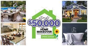 Want To Spruce Up Your Home Enter To Win One Of Our Great Ultimate Spring Home Makeover Prizes A Total Of 50 0 In 2021 Contests Sweepstakes Sweepstakes Backyard Fun