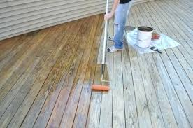 Behr Solid Deck Stain Semi Transparent Deck Stain Applying A
