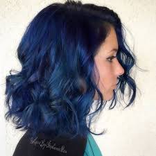 We have seen all sorts of colors: 20 Dark Blue Hairstyles That Will Brighten Up Your Look