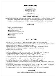 A receptionist resume should convey your skills in administration, clerical duties, and customer service. 1 Legal Receptionist Resume Templates Try Them Now Myperfectresume