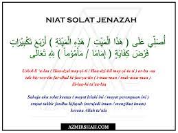 Panduan Melaksanakan Solat Jenazah Dengan Sempurna