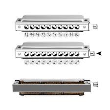 swan 10 hole chromatic harmonica notes