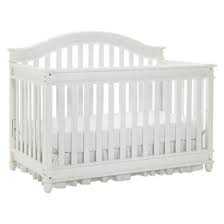 Europa Baby Palisades Convertible Crib Classic White Cribs Little Girl Beds Convertible Crib