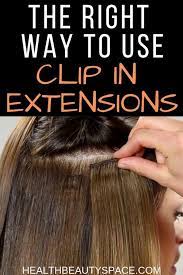 Learn How To Correctly Attach A Clip In Extension Naturalremediesmucus Hair Extensions Best Hair Extension Clips Hair Extensions Tutorial