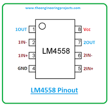 Maybe you would like to learn more about one of these? Lm4558 Dual Op Amp Datasheet Pinout Features Applications The Engineering Projects