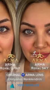 ARMA LENS’ten Hareli GRİ ve MAVİ/GRİ Renkte 2 HARİKA Lens Güzelliği 🧿,  💎ARMA ROYAL GRAY, 💎ARMA ROYAL SKY, 💙💙💙💙 2 YENİ RENK 💙💙💙💙, 🤩 ARMA  LENS‘in Doğal, Canlı Renkleriyle Gözlerinlz Parlasın🤩 , 💎 Doğal ...