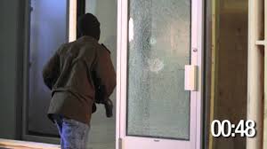 Not all security window film is created equal and proper installation techniques are critical to stopping burglars or a forced entry attack in its but security window film holds all the shards together. 3m Safety Security Film S140 Demonstration Youtube