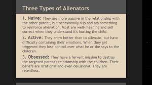 In his initial discussion of malicious mother syndrome, dr. Malicious Mother Syndrome Three Types Of Alienators