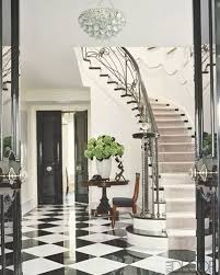 Black And White Marble Tiles Fashion Meets Decor Balmain Black And White Checkers House Design Black And White Flooring Home Goods Decor