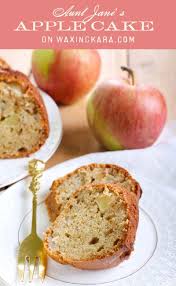 Aunt Jane S Apple Cake Recipe Made With Honey Waxing Kara Recipe In 2020 Honey Recipes Cake Recipes Just Desserts