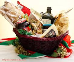 italian gift basket ideas for