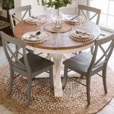 hart round reclaimed wood pedestal
