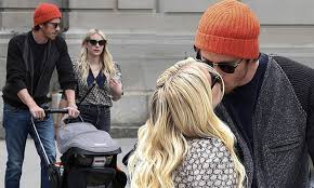 Emma roberts welcomed a son with boyfriend garrett hedlund in december 2020! Emma Roberts And Garrett Hedlund Kiss While Out In Boston With Their Five Month Old Son Rhodes Daily Mail Online