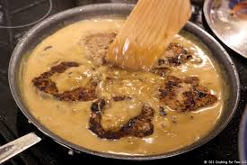 Russet or yukon gold potatoes 3/4 c. Old Fashion Salisbury Steak With Onion Gravy 101 Cooking For Two