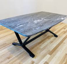 V Shaped Dining Table Base Super Heavy Duty Industrial Table Base Set Of 2 Legs And 4 Cross Braces