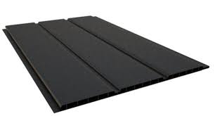 La cornière en pvc gris foncé/anthracite de section 40 x 40 mm est également un élément de décoration intérieure. Lambris Pvc Plancreux Se Gris Anthracite 10x250x4000mm Lorient