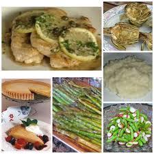 Spring is prime entertaining season. Spring Dinner Menu Recipes What S Cooking America