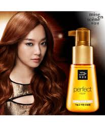 Argan oil, coconut oil, olive oil. Review Mise En Scene Perfect Repair Hair Serum Hair Serum Hair Repair Hair Care Secrets