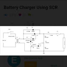 Once charging is completed the circuit should automatically turned off. Battery Charger Using Scr Instructables