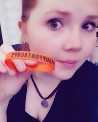 what is the orange scraggly bracelet?