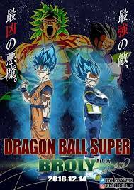 Dragon Ball Super Broly Movie 2018 Dragon Ball Super Dragon Ball Broly Movie