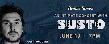 Susto goes cozy. IAAM jumpstarts J.O.Y. Spoleto is wrapped up.