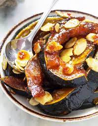 Bake garlic and squash at the same time, removing squash from the oven after 15 minutes. Caramelized Maple Acorn Squash Dessert Eatwell101