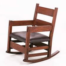 Early Gustav Stickley Thornden Rocker C1901 1902 Unsigned Refinished Stickley Furniture Craftsman Style Furniture Vintage Furniture For Sale