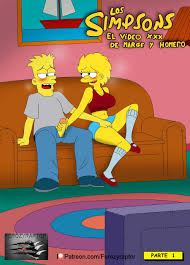 El Video XXX de Marge y Homero – Ferozyraptor - Comics Porno