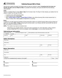 How many cars can i sell in wa state each year? Car Bill Of Sale Pdf Printable Template As Is Bill Of Sale