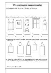 Zeichnen Und Messen Von Strecken 4teachers De